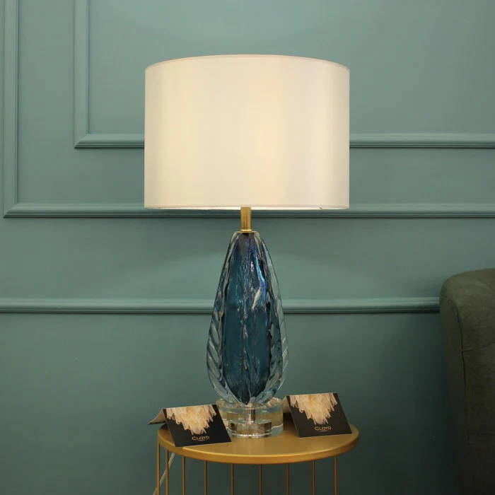 Настольная лампа Cloyd LIQUID T1 / выс. 64 см - латунь (арт.30075)