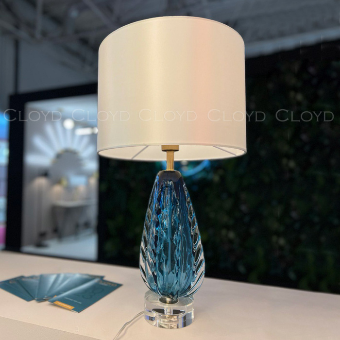 Настольная лампа Cloyd LIQUID T1 / выс. 64 см - латунь (арт.30075)