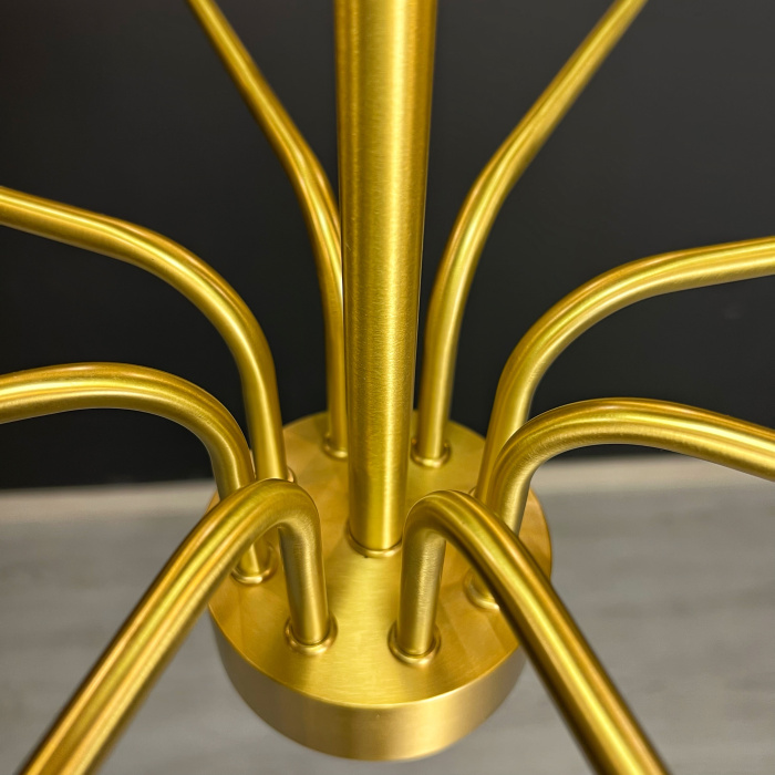 Подвесная дизайнерская люстра Viola 10 Синий ImperiumLoft