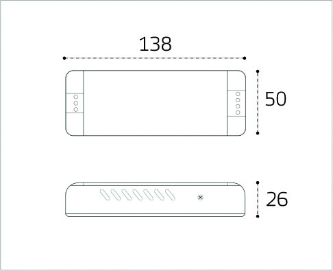 Блок питания для светодиодной ленты Italline M04-513 ITA-24V-100W