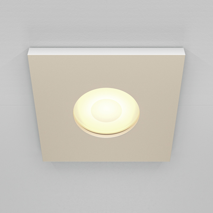 Встраиваемый светильник Maytoni Stark DL083-01-GU10-SQ-W