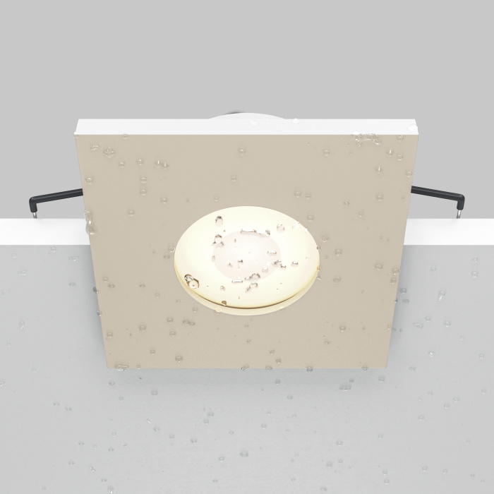 Встраиваемый светильник Maytoni Stark DL083-01-GU10-SQ-W