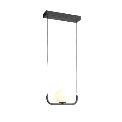 SL1581.403.01 Светильник подвесной ST-Luce Черный/Белый LED 1*8W