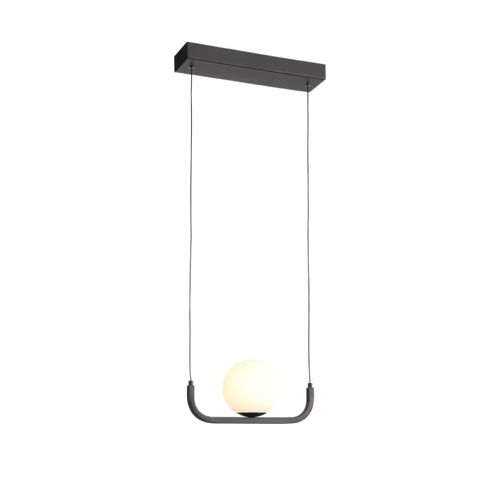 SL1581.403.01 Светильник подвесной ST-Luce Черный/Белый LED 1*8W