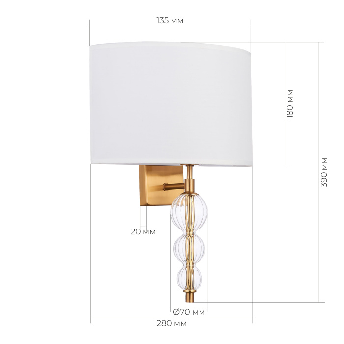 Бра SLE105711-01 EVOLUCE