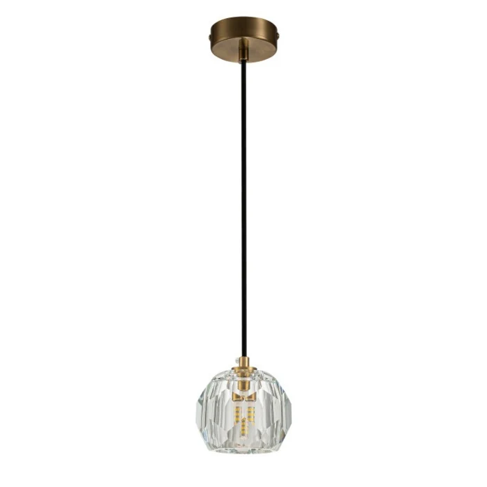 Светильник подвесной Belfast Clifton D3315-1 GL CL