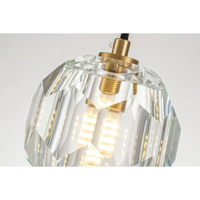 Светильник подвесной Belfast Clifton D3315-1 GL CL