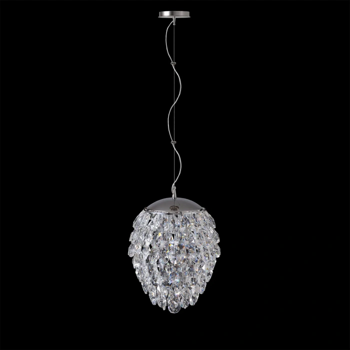 Светильник подвесной Crystal Lux CHARME SP6 CHROME/TRANSPARENT