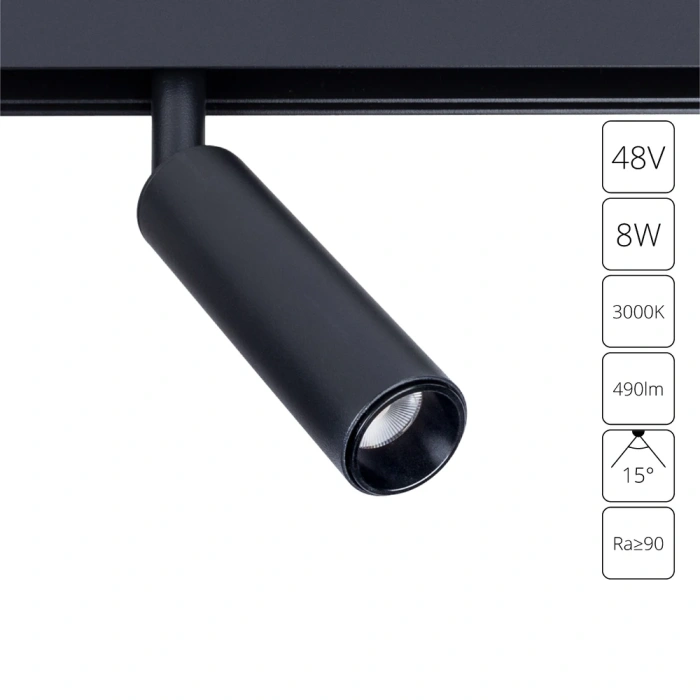 Магнитная трековая система Arte Lamp LINEA A4670PL-1BK