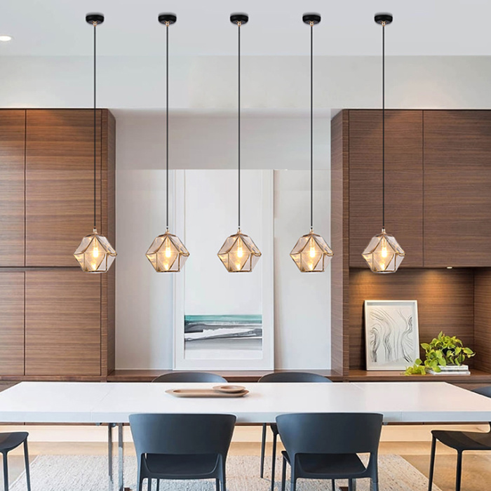 Подвесной светильник HELIOLITE Gold ImperiumLoft