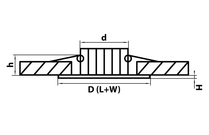 Встраиваемый светильник Soffi 16 LIGHTSTAR 212436