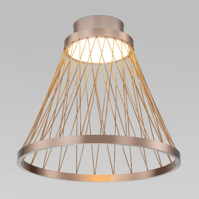 Потолочный светильник Eurosvet Cesta 40018/1 LED коричневый