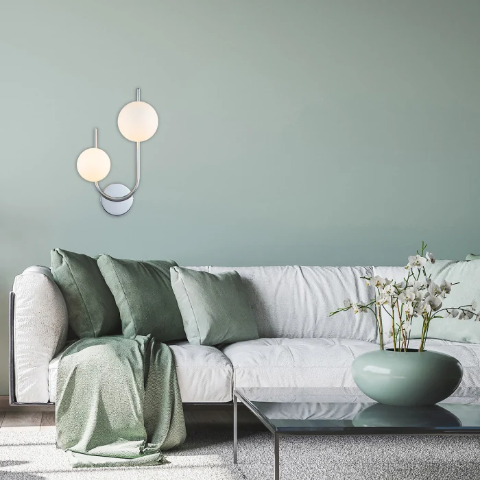 Настенный светильник SPHERE ESCADA 642/2A Silver