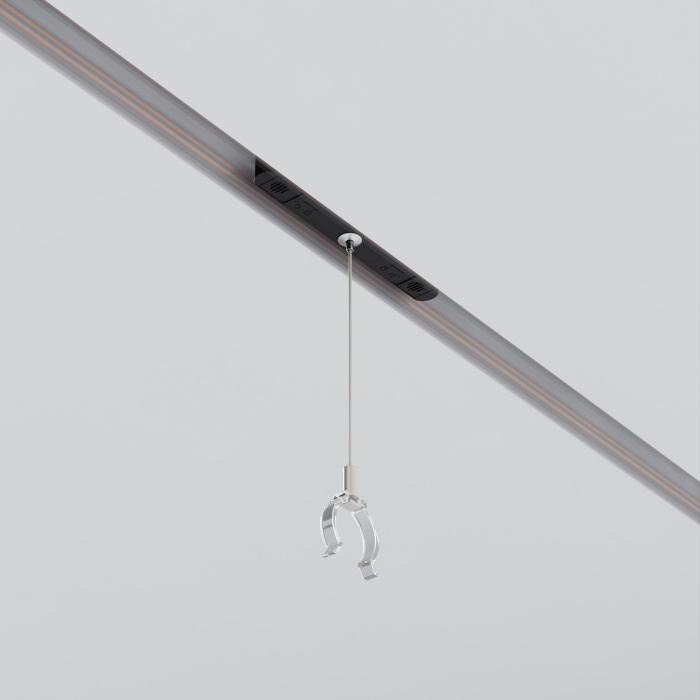 Коннектор с тросовым подвесом Tau в шинопровод Exility Maytoni TRA101SWT-2B