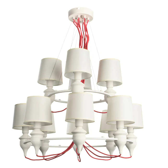 Люстра подвесная Arte Lamp SERGIO A3325LM-8-4WH