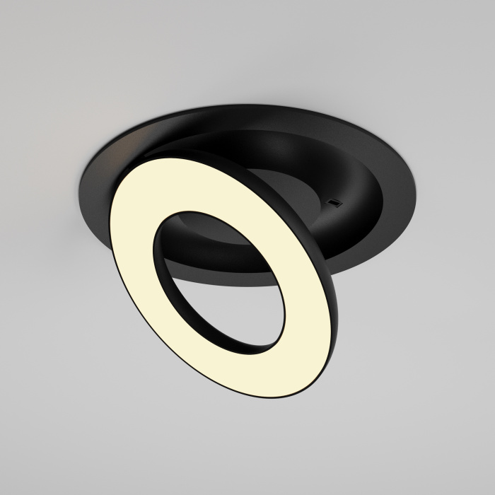 Встраиваемый светильник Maytoni Vector DL102-12W2.7K-B