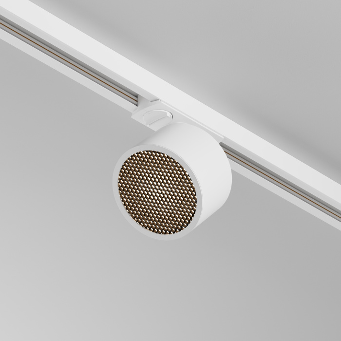 Трековый светильник Maytoni Glare TR225-1-GX53-W