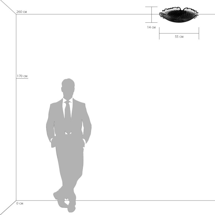 Накладной светильник Murano LIGHTSTAR 601053