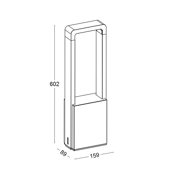 Ландшафтный светильник Ledron IDI big MO-7104