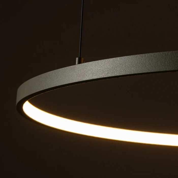 Подвесная люстра Nowodvorski Circolo Led M Silk Oliv E 11403