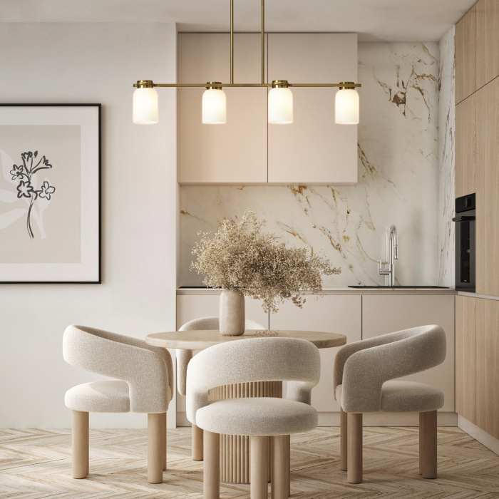 Люстра на штанге Freya Kamelia FR5446PL-04BS1