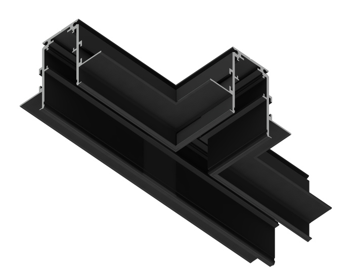 Коннектор т-образный для встраиваемого шинопровода Magnetic Ambrella light GL3356