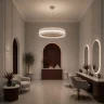 Светильник подвесной ST-Luce Золотистый/Прозрачный LED 1*87W 3000K SL6012.213.01