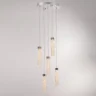 Подвесной светильник Delight Collection MD24030028 MD24030028-5A chrome/clear