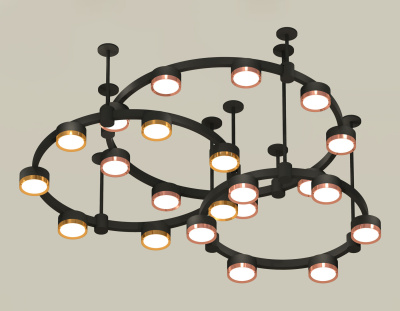 Комплект подвесного светильника Techno Ring Ambrella light XR92222100