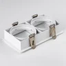 Рамка двойная квадратная встраиваемая для светодиодных модулей 0750xx Lightstar Stella 075226