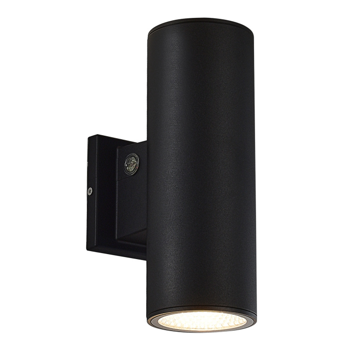 Светильник уличный настенный ST-Luce черный LED 2*15/20/25W 2700/3000/3500/4000/500 SL9530.411.01