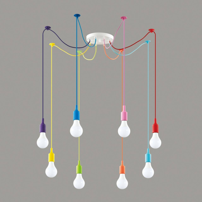 Подвесной светильник  "паук" LUMION 3719/8