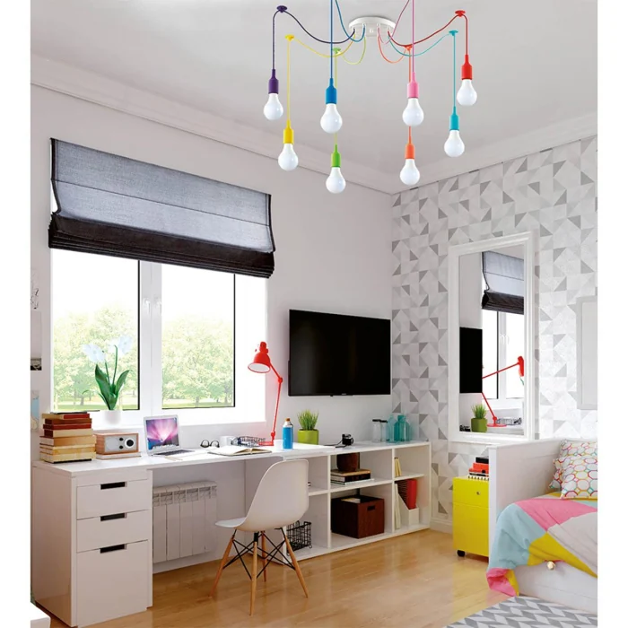 Подвесной светильник  "паук Lumion Lotte 3719/8