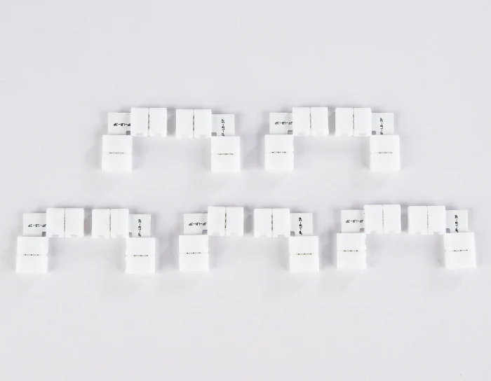 Соединитель угловой L для светодиодной ленты 2835 12/24V (3 конт.) GS6601 (10шт) Ambrella light GS6601