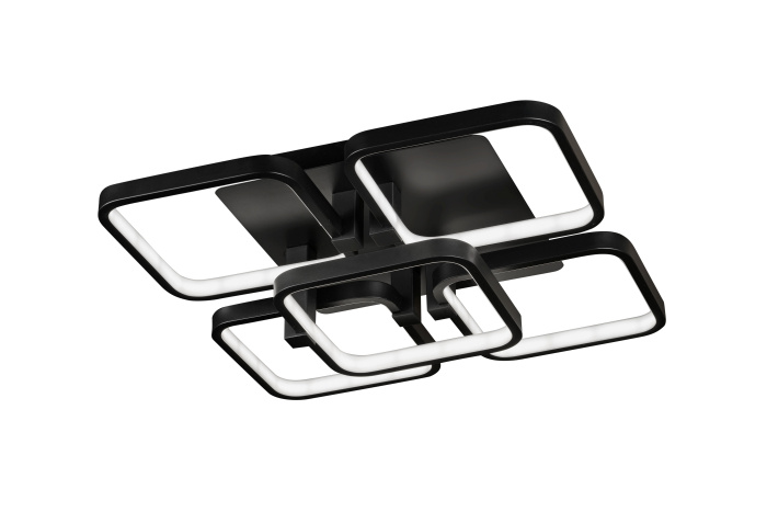 Потолочная люстра iLedex Satellite 8153-4+1-X-T BK