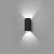 Настенный светильник BRUC LED Dark grey wall lamp