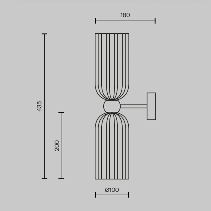 Бра Maytoni Antic MOD302WL-02CG