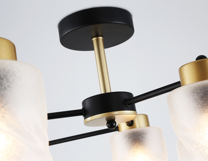 Люстра на штанге со стеклянными плафонами AMBRELLA light TR303325