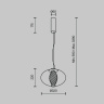 Подвесной светильник Maytoni Memetics MOD406PL-L8B3K