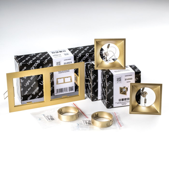 Комплект со светильником Lightstar Domino D5230303GMOD