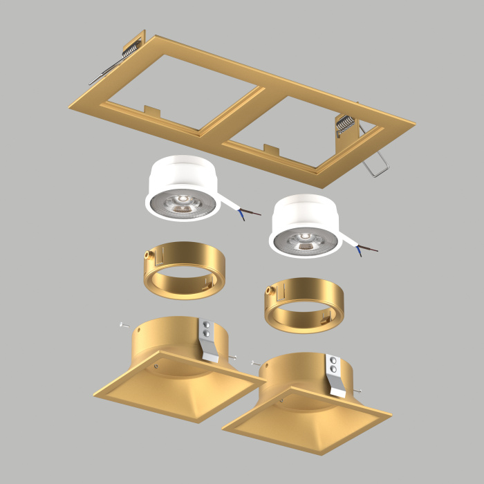 Комплект со светильником Lightstar Domino D5230303GMOD