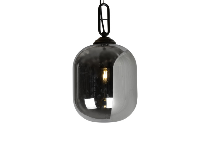 Подвесной светильник iLamp Mono 8792S/1P Серый дым+черный