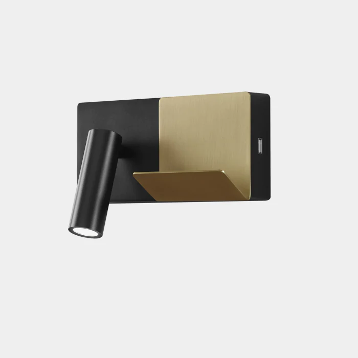 Настенный светильник Leds C4 E-LAMP MINI Black/Gold
