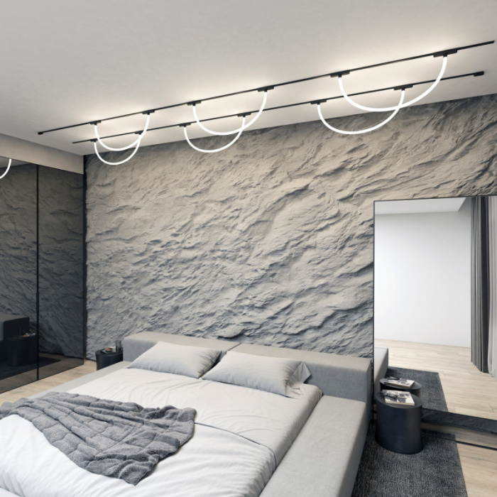 Светильник на шине Denkirs AIR RAY DK5327-BK