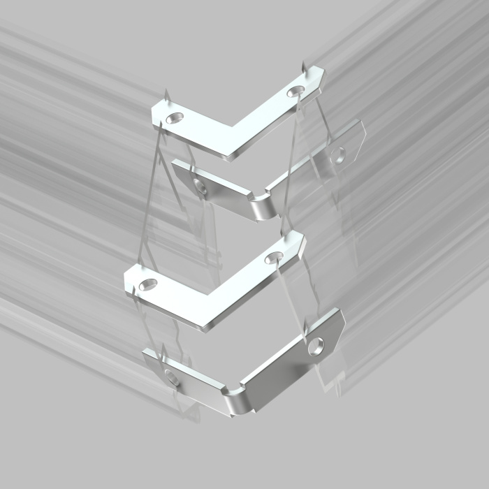 Соединитель для шинопровода Denkirs SMART ONE TR2027-AL