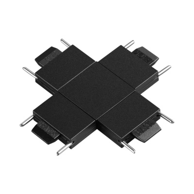 Соединитель Х-образный с токопроводом для низковольтного шинопровода NOVOTECH SHINO 135270