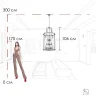 Подвесной светильник Loft it Lighthouse 10456/12 CR