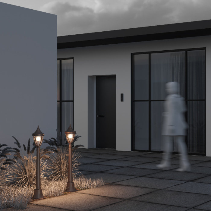 Садово-парковый светильник Maytoni Rivoli O026FL-01B