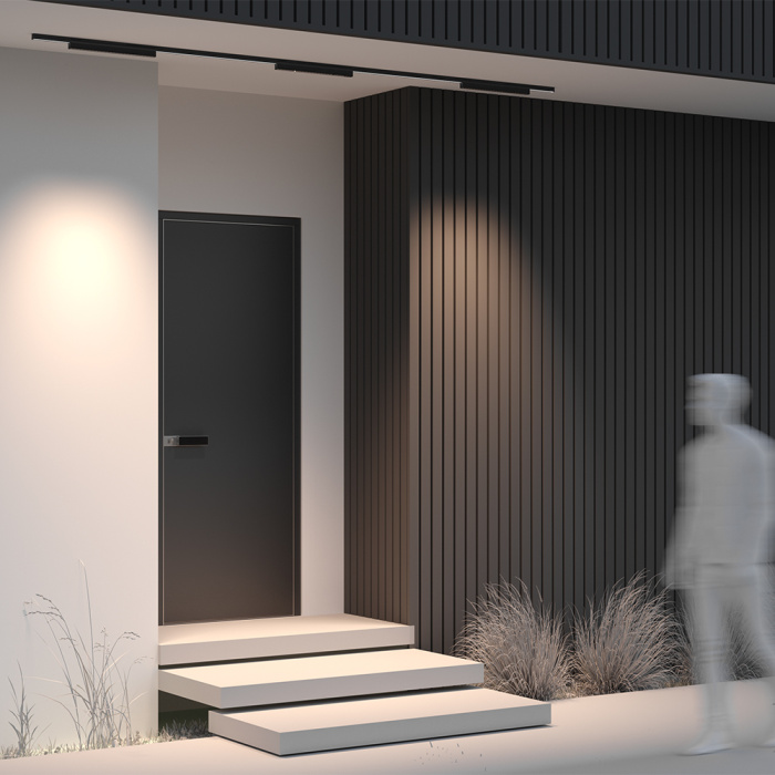 Трековый светильник Maytoni Points O-TR02-2-S-24WB3K