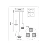 Подвесной светодиодный светильник HIGH LIGHT AMBRELLA LIGHT LH31011